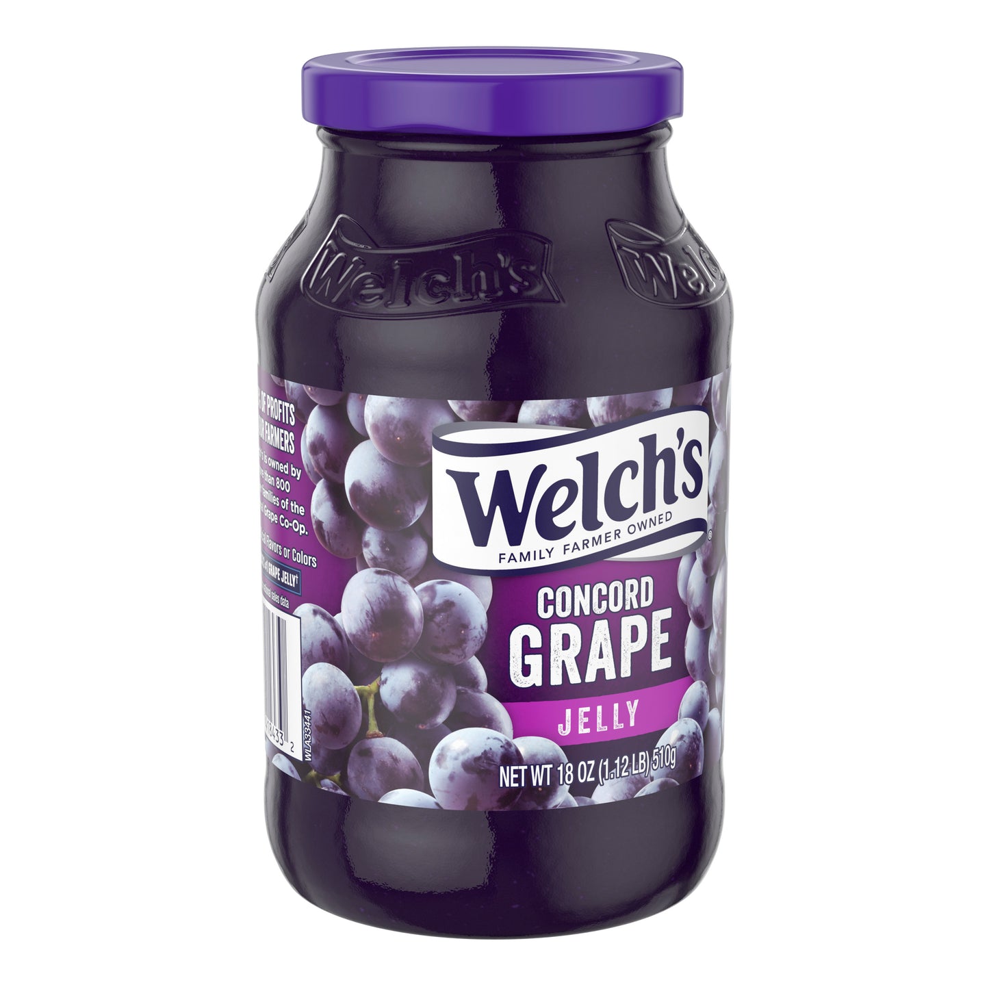 Spread Concord Grape Jelly 18 Ounce Size - 12 Per Case.