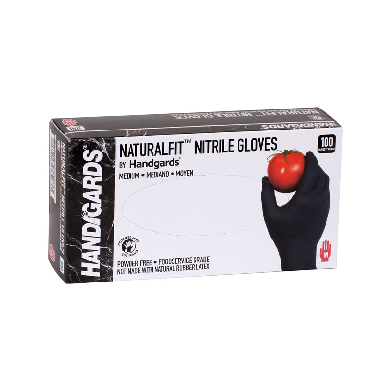 Glove Nitrile Performance Black Medium 100 Each - 10 Per Case.