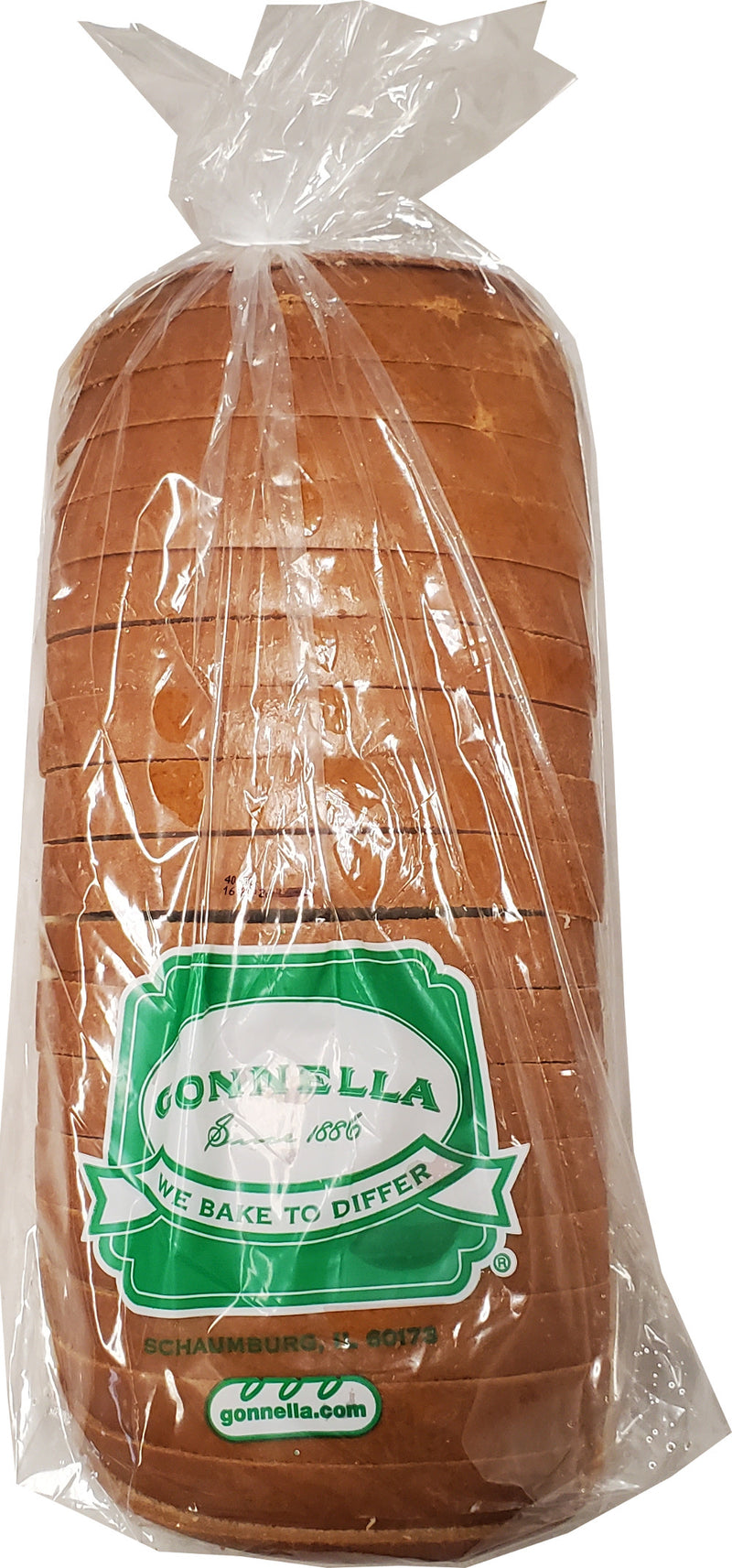 White Bread 8" Sliced Loaves 32 Ounce Size - 8 Per Case.