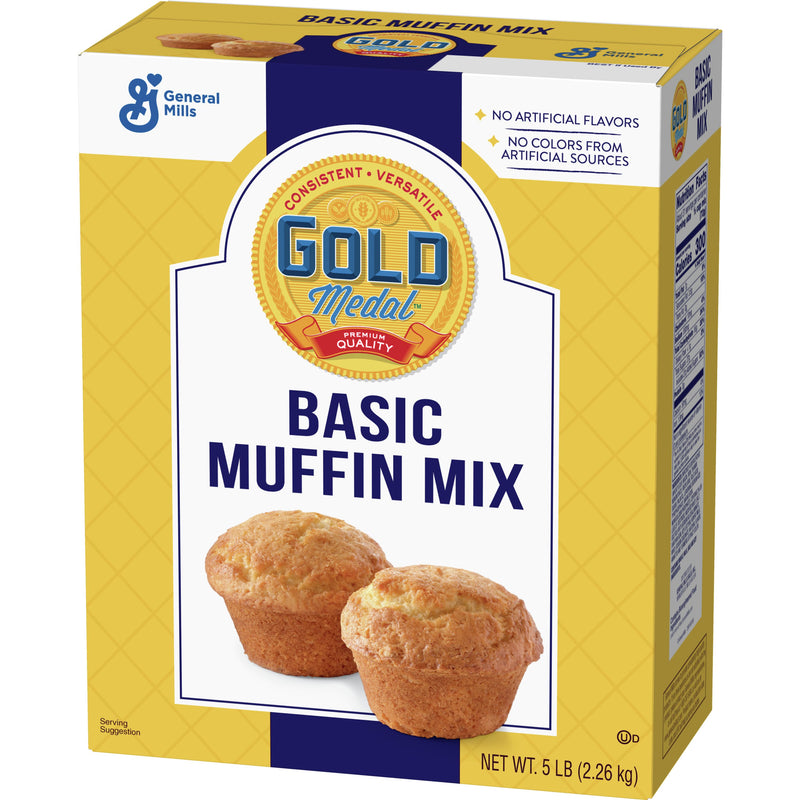 Gold Medal™ Muffin Mix Basic 5 Pound Each - 6 Per Case.