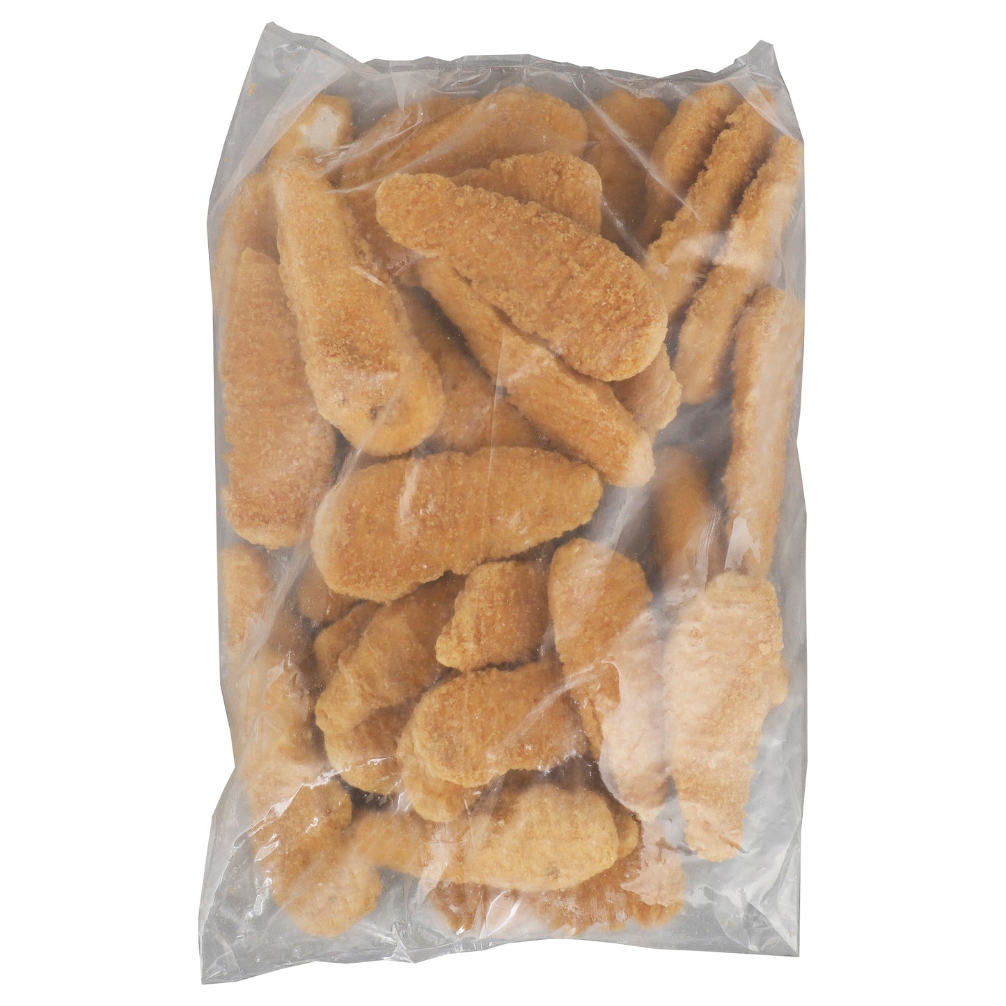 Pierce Golden Crunchy Breaded Tender 5 Pound Each - 2 Per Case.