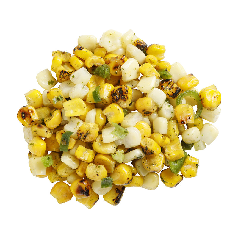 Simplot Roastworks Flame Roasted Corn & Jalapeno Blend 2.5 Pound Each - 6 Per Case.