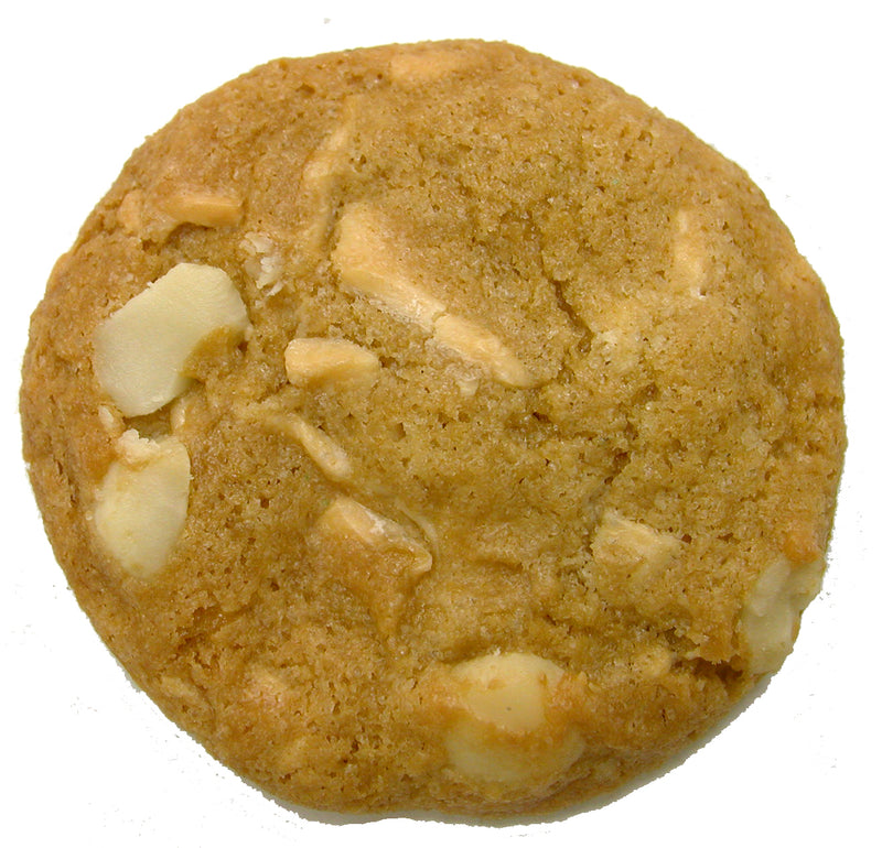 Gourmet All Butter White Chunk Macadamia Nutcookie Dough Cookies) 1.5 Ounce Size - 213 Per Case.