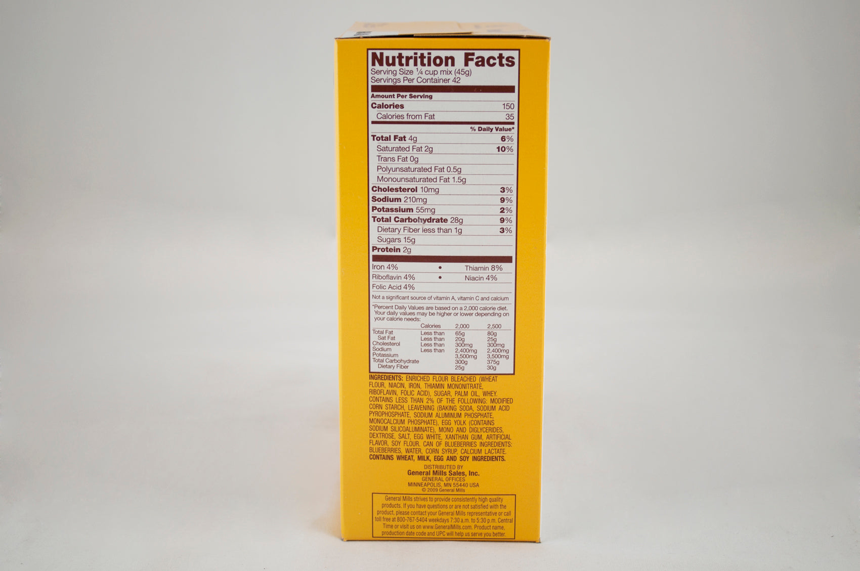 Gold Medal™ Muffin Mix Blueberry 4.88 Pound Each - 6 Per Case.