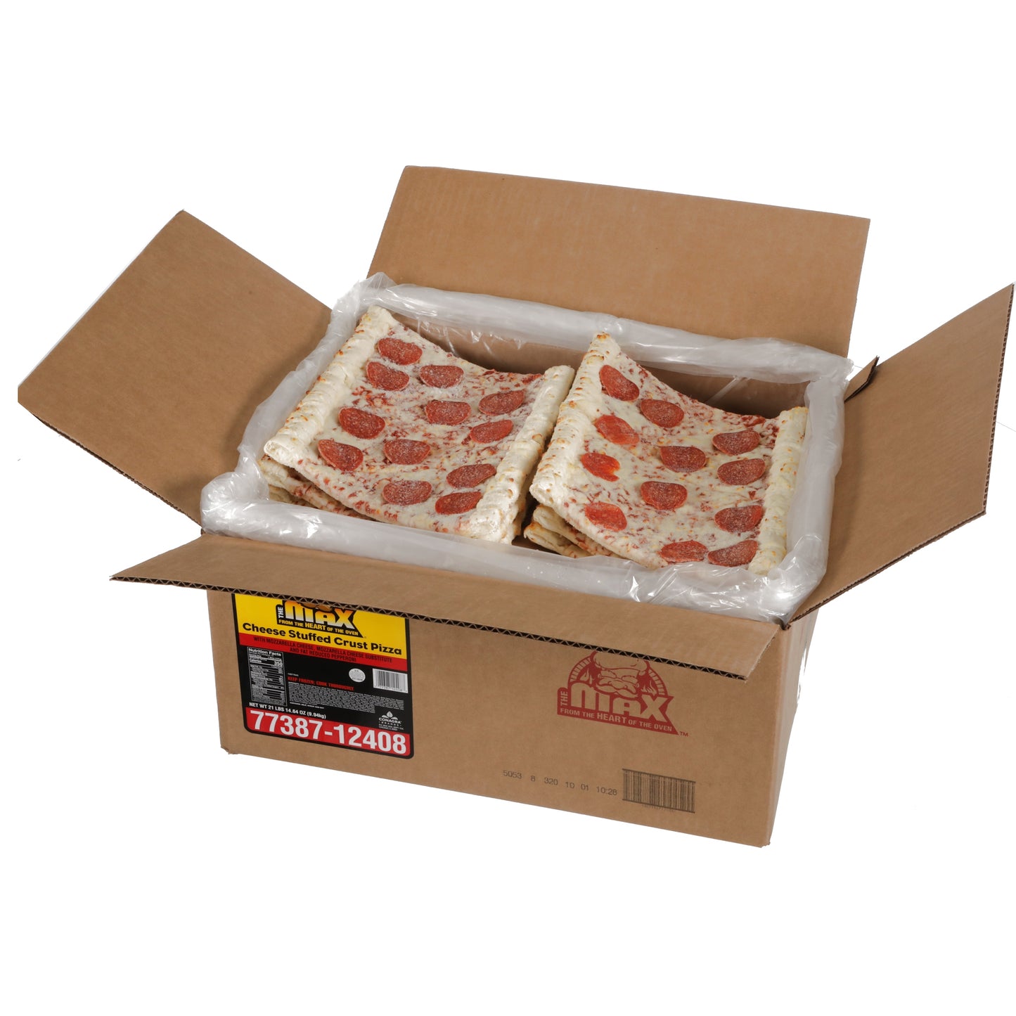 Stuffed Crust Pepperoni Reduced Fat 4.87 Ounce Size - 72 Per Case.