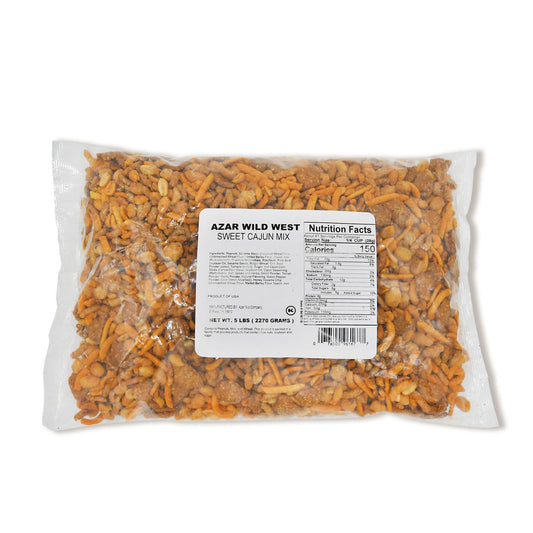 Snack Mix Trail Cajun Wild West Sweet 5 Pound Each - 2 Per Case.