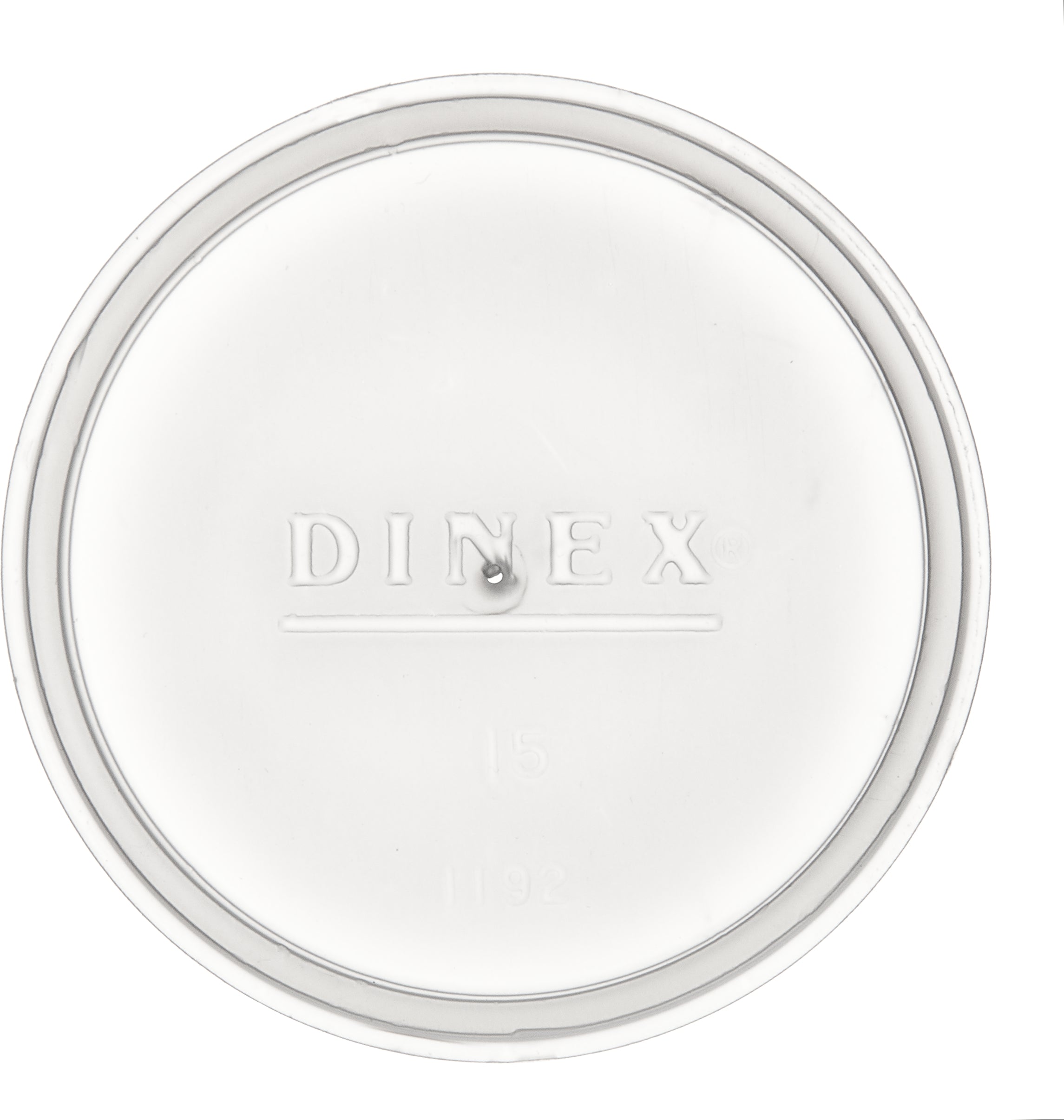 Dinex Translucent Tumbler Lid Translucent 2.625 In - 1000 Per Case.