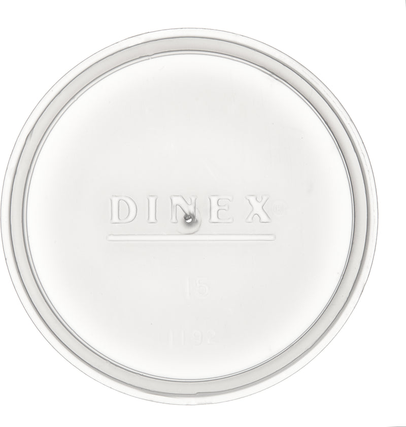 Dinex Translucent Tumbler Lid Translucent 2.625 In - 1000 Per Case.