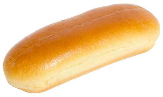 Euroclassic Hot Dog Brioche Bun Sliced 1.6 Ounce Size - 6 Per Case.