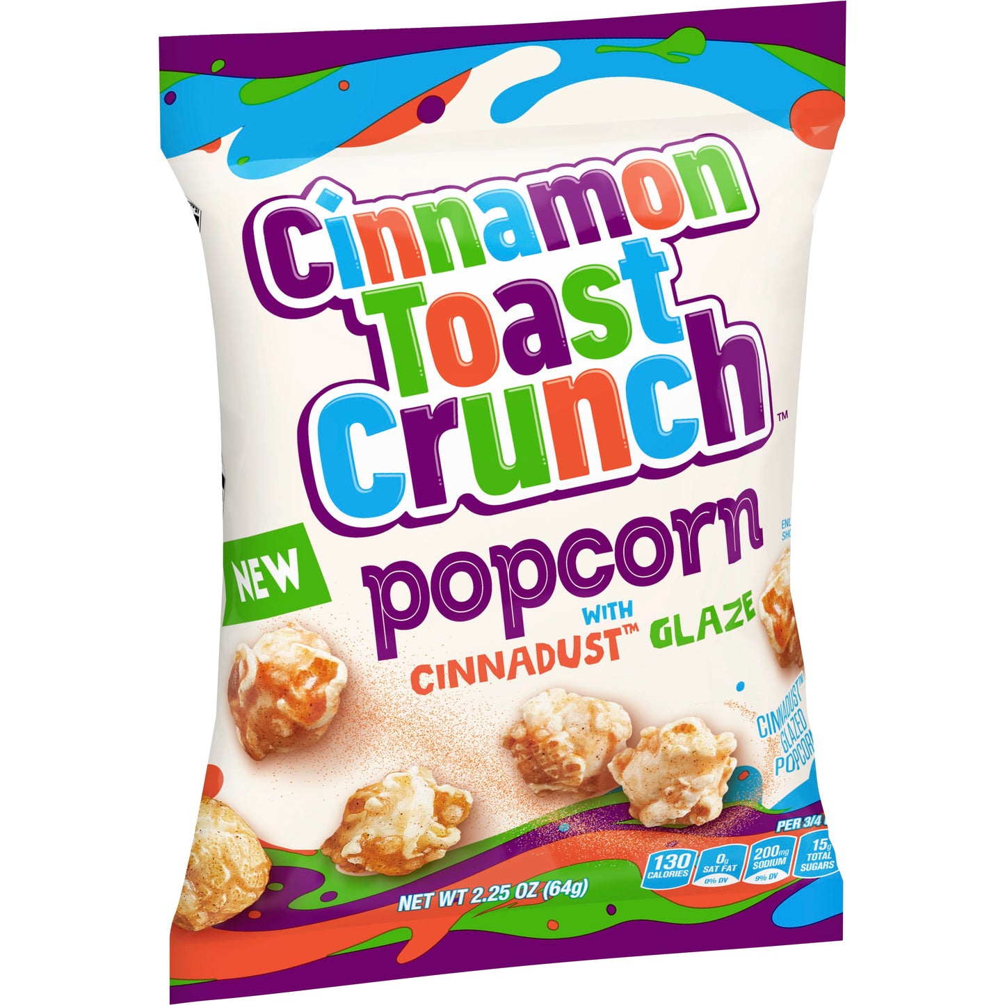 Cinnamon Toast Crunch™ Popcorn 2.25 Ounce Size - 7 Per Case.