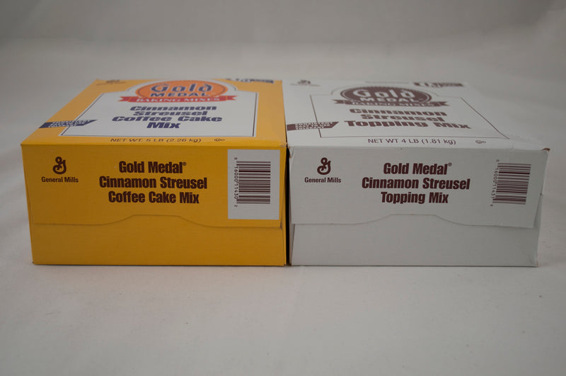 Gold Medal™ Cake Mix Cinnamon Streusel Coffee Cake 4.66 Pound Each - 6 Per Case.