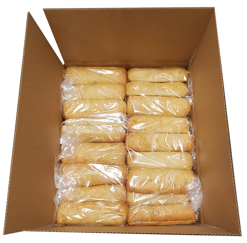 Ciabatta Demi Baguette Slice 4.25 Ounce Size - 72 Per Case.