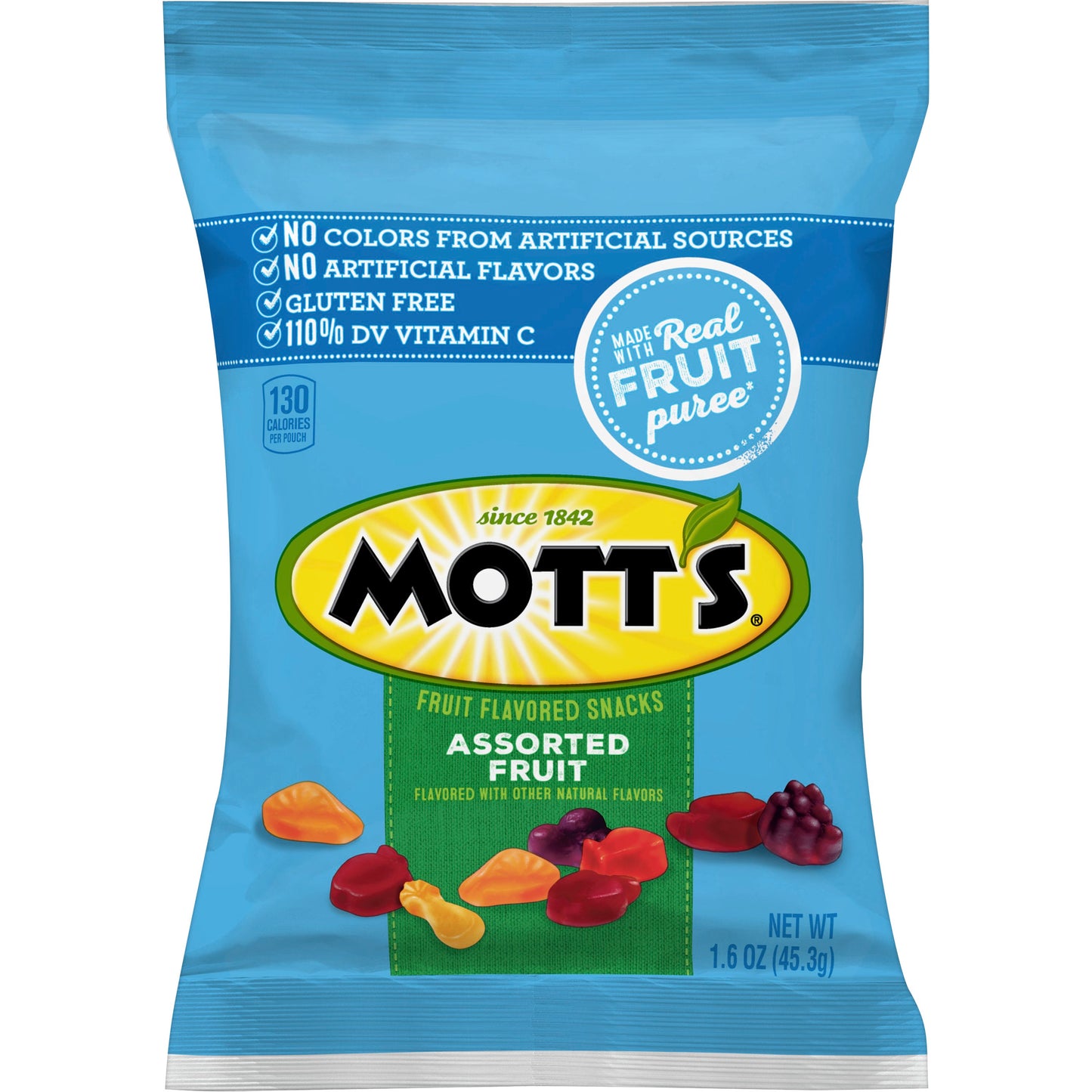 Mott's® Medleys Fruit Snacks Assorted Fruit 1.6 Ounce Size - 144 Per Case.