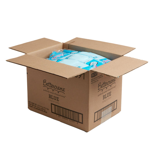 Trc Icing Blue Artificial Color Pre Whippedbag 0.75 Pound Each - 15 Per Case.