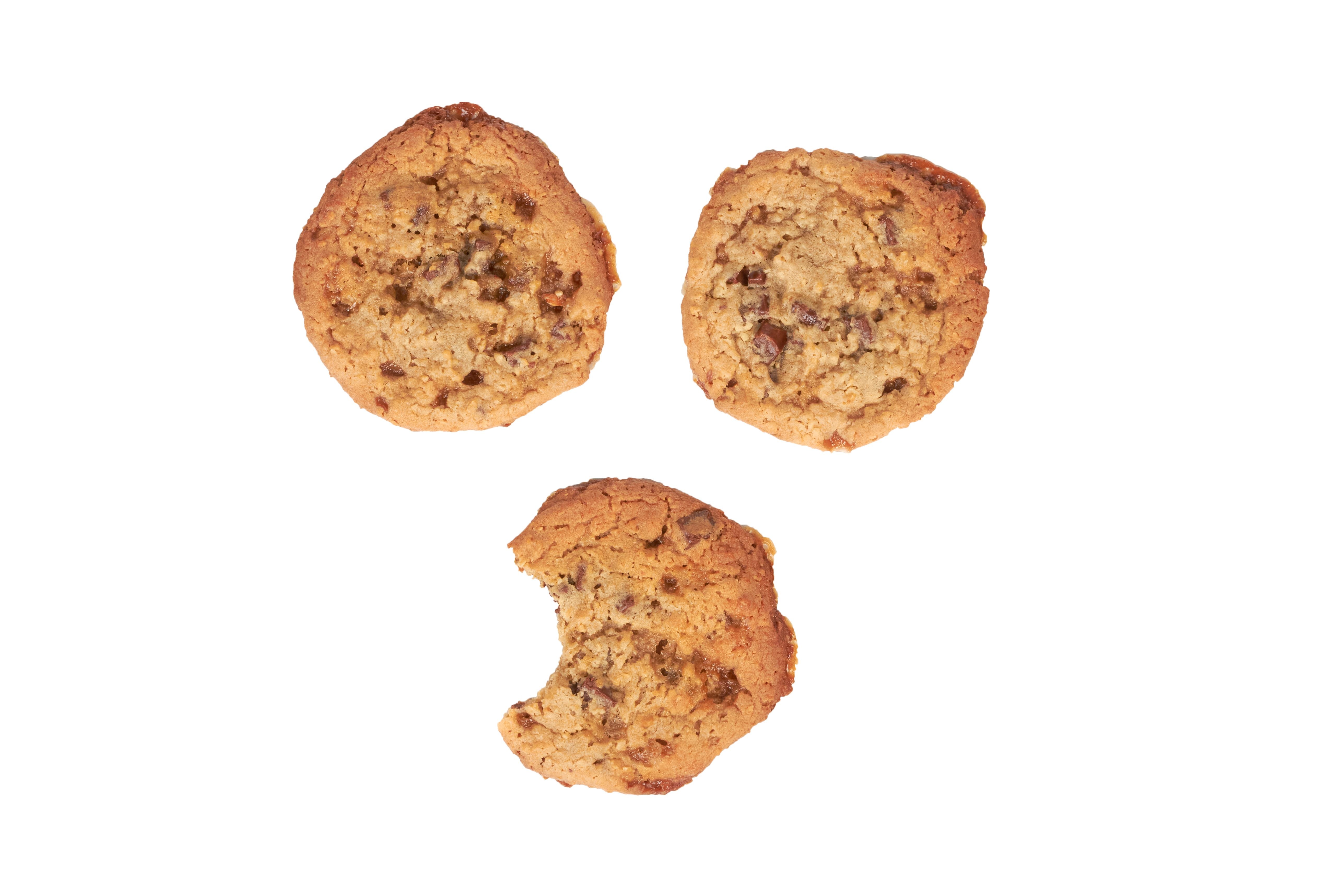 Toffee Milk Chocolate Chunk 1.5 Ounce Size - 240 Per Case.