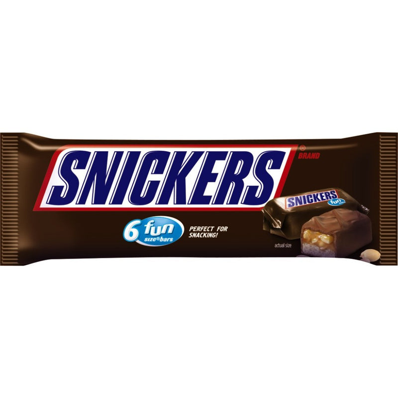 Snickers SNICKERS Fun Size Chocolate Candy Bars, 3.4 oz (6 Pack)