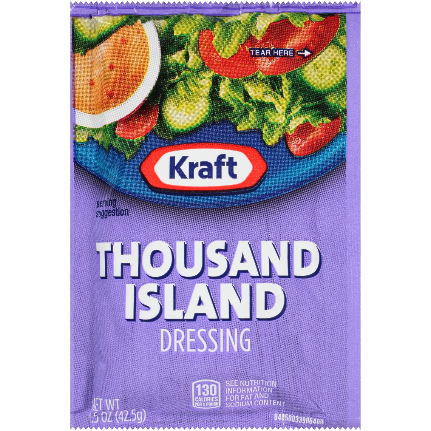 Kraft Thousand Island Dressing 60 Casepack 1.5 Ounce Packets