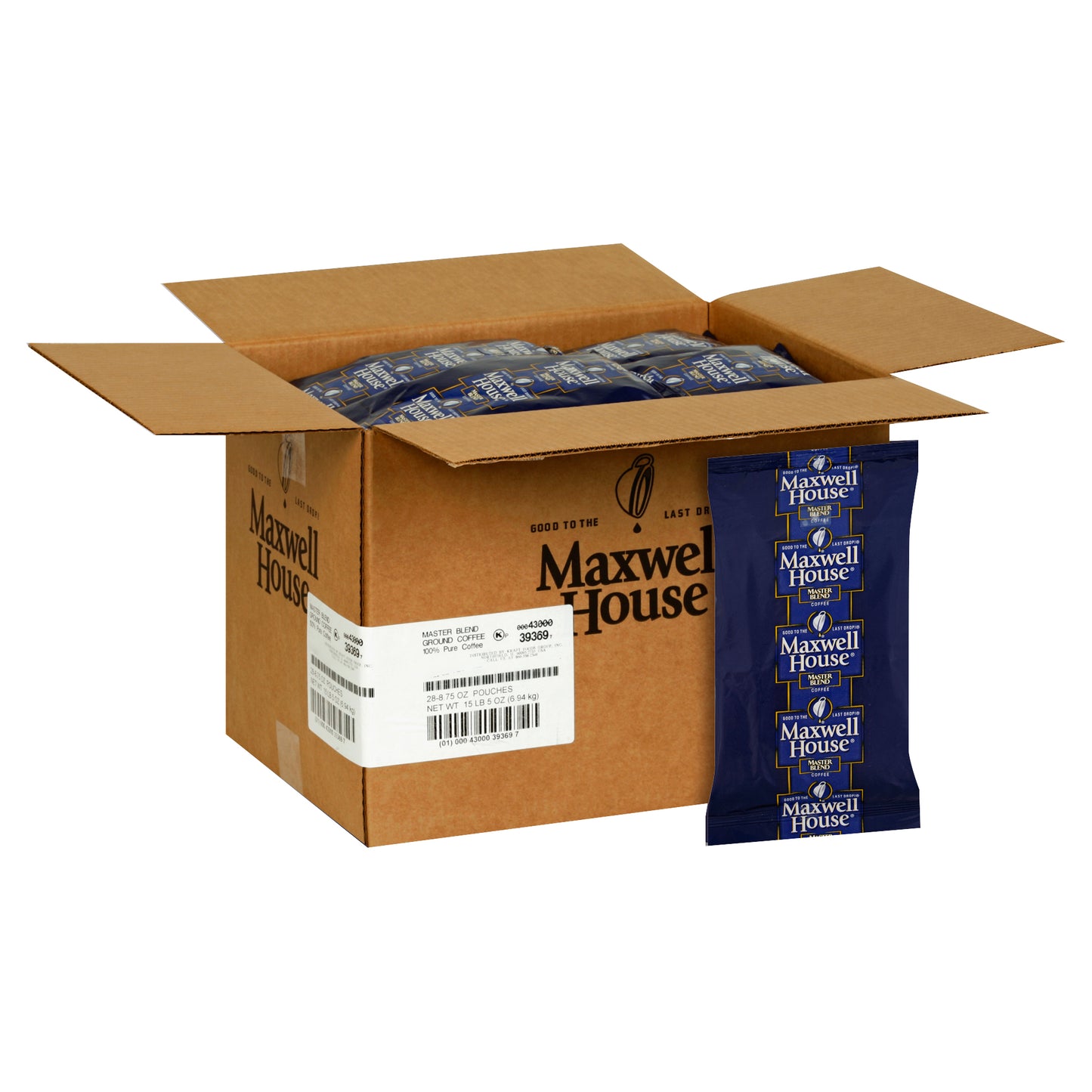 Maxwell House Master Blend Ground Coffee Urn Pack 8.75 Ounce Bags 28)