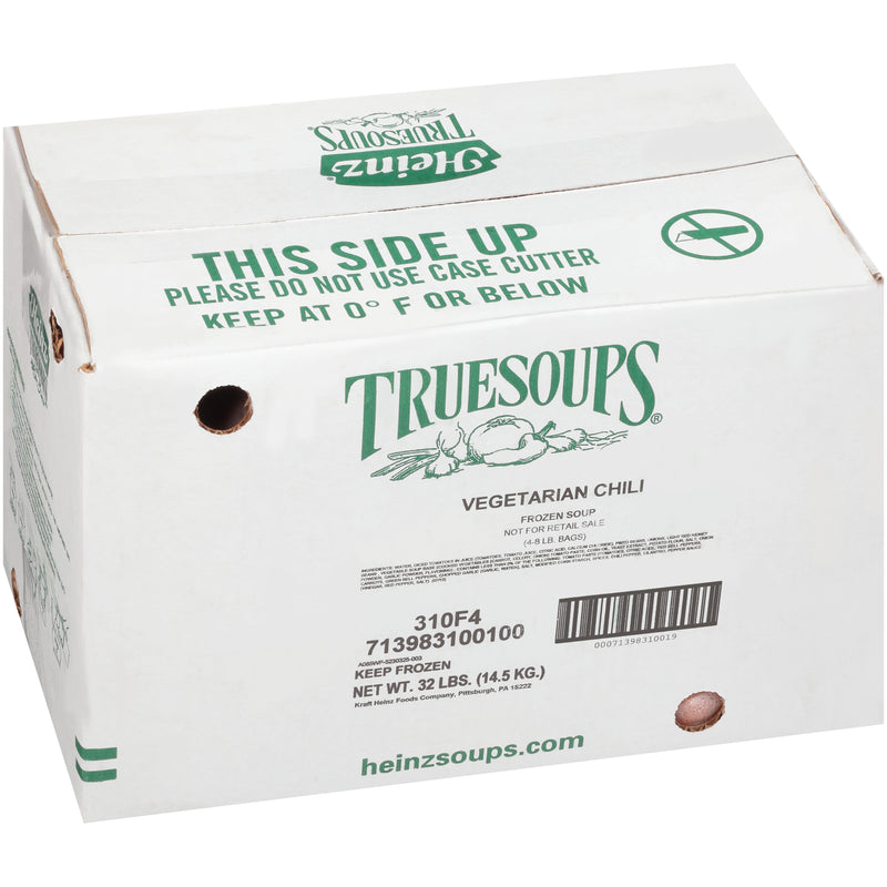 HEINZ TRUESOUPS Vegetarian Chili Soup 8 lb. Bag 4 Per Case