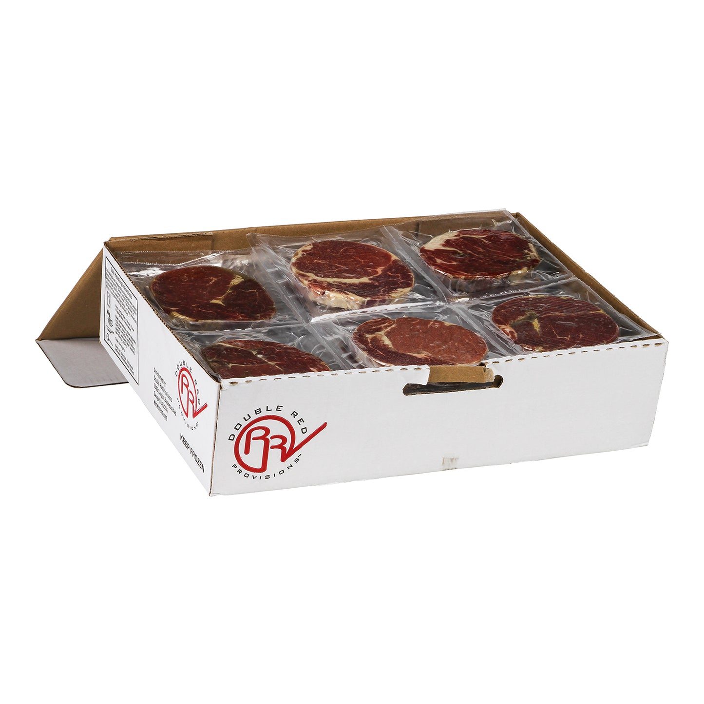 Steak Ribeye Beef Tenderized 4 Ounce Size - 40 Per Case.