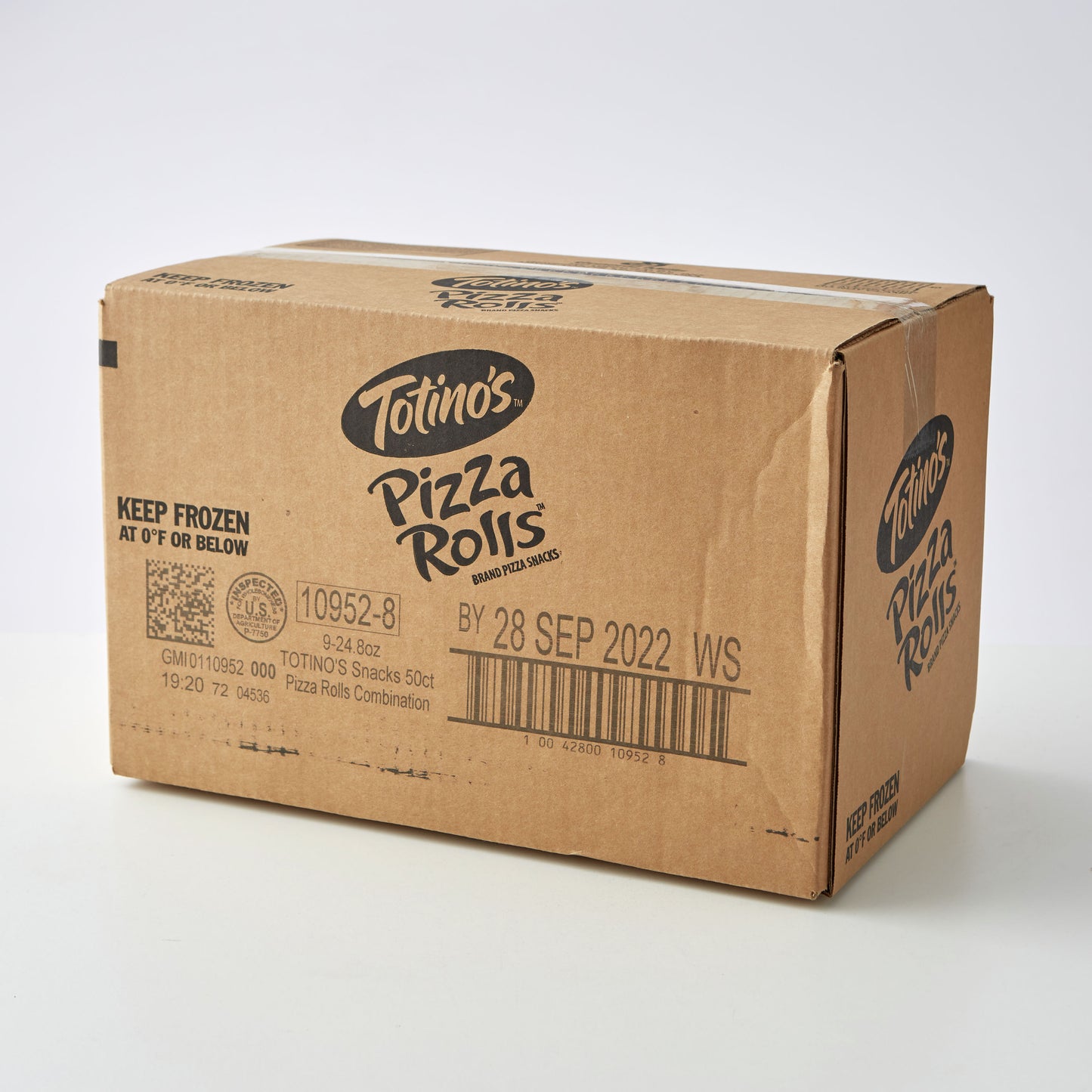 Totino's™ Frozen Hot Snacks Pizza Rolls™ Combo 24.8 Ounce Size - 9 Per Case.