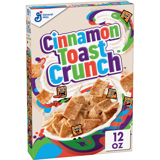 Cinnamon Toast Crunch™ 12 Ounce Size - 12 Per Case.