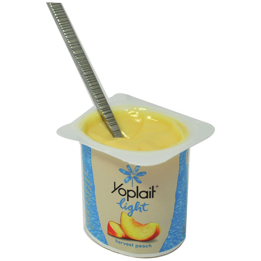 Yoplait® Original Light Yogurt Single Serve Cup Variety Harvest Peach Strawberry 144 Ounce Size - 1 Per Case.