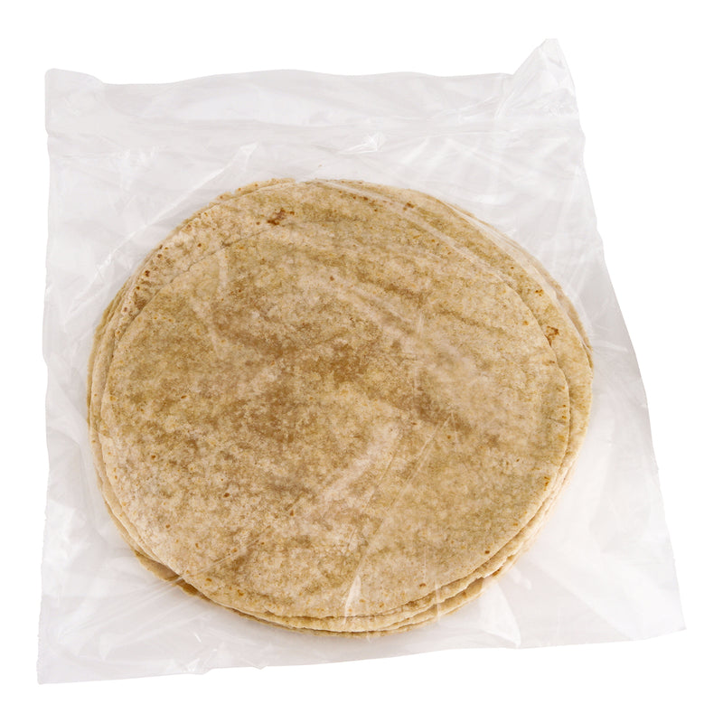 Mission Smart Hearty Grains 8" Heat Pressed Flour Tortilla 12 Count Packs - 12 Per Case.