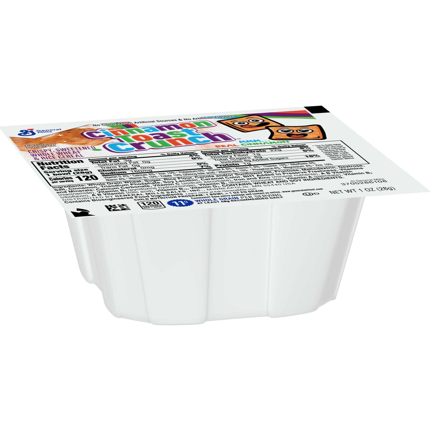 Cinnamon Toast Crunch™ Cereal Single Servebowlpak 1 Ounce Size - 96 Per Case.