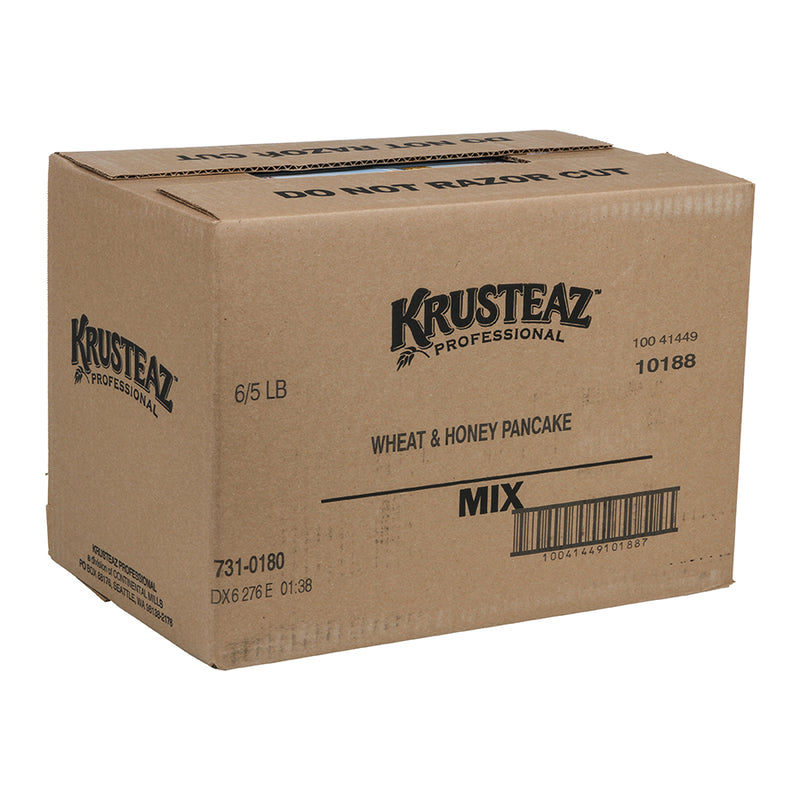 Krusteaz Pro Wheat & Honey Pancake Mix 5 Pound Each - 6 Per Case.