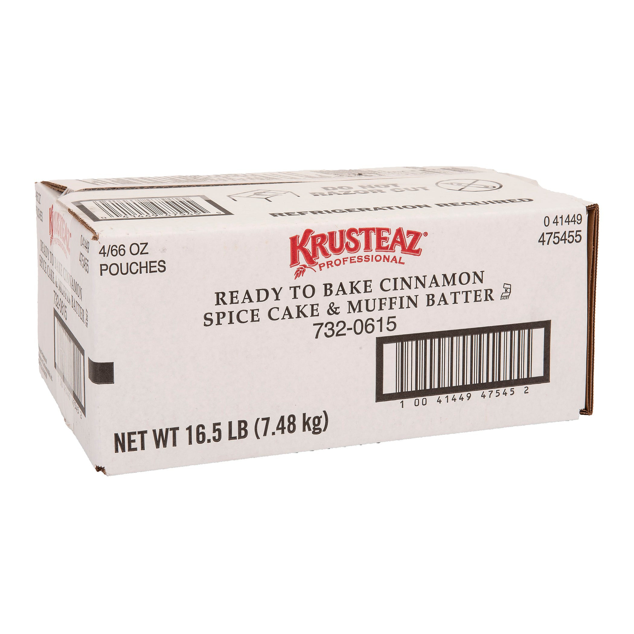 Kr Pro Rtb Cinnamon Spice Cake And Muffin Batter 66 Ounce Size - 4 Per Case.