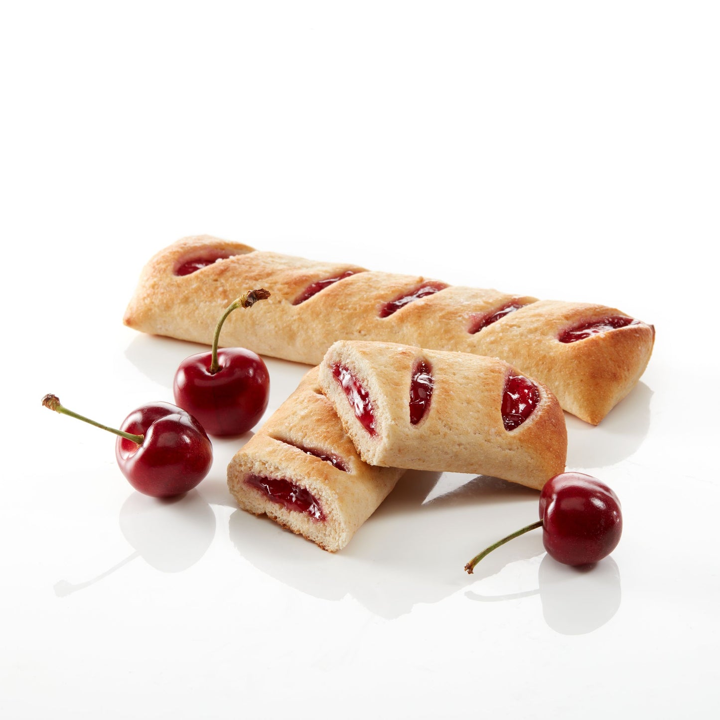 Pillsbury™ Frozen Frudel™ Cherry 2.29 Ounce Size - 72 Per Case.