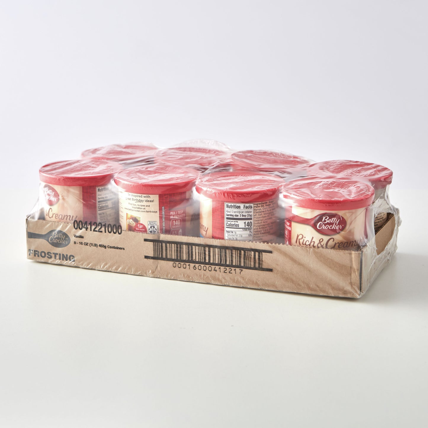 Betty Crocker™ Frosting Rich & Creamy Vanilla 16 Ounce Size - 8 Per Case.