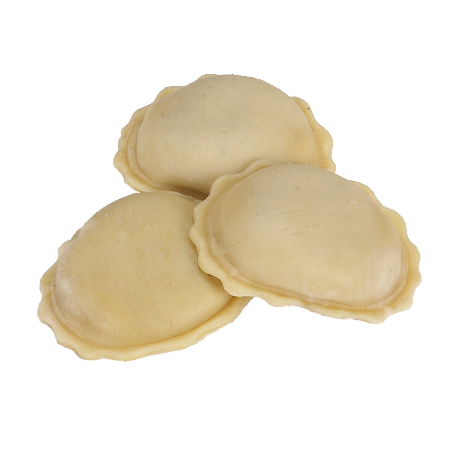 Celentano Wavy Hexagon Four Cheese Ravioli 3 Pound Each - 2 Per Case.