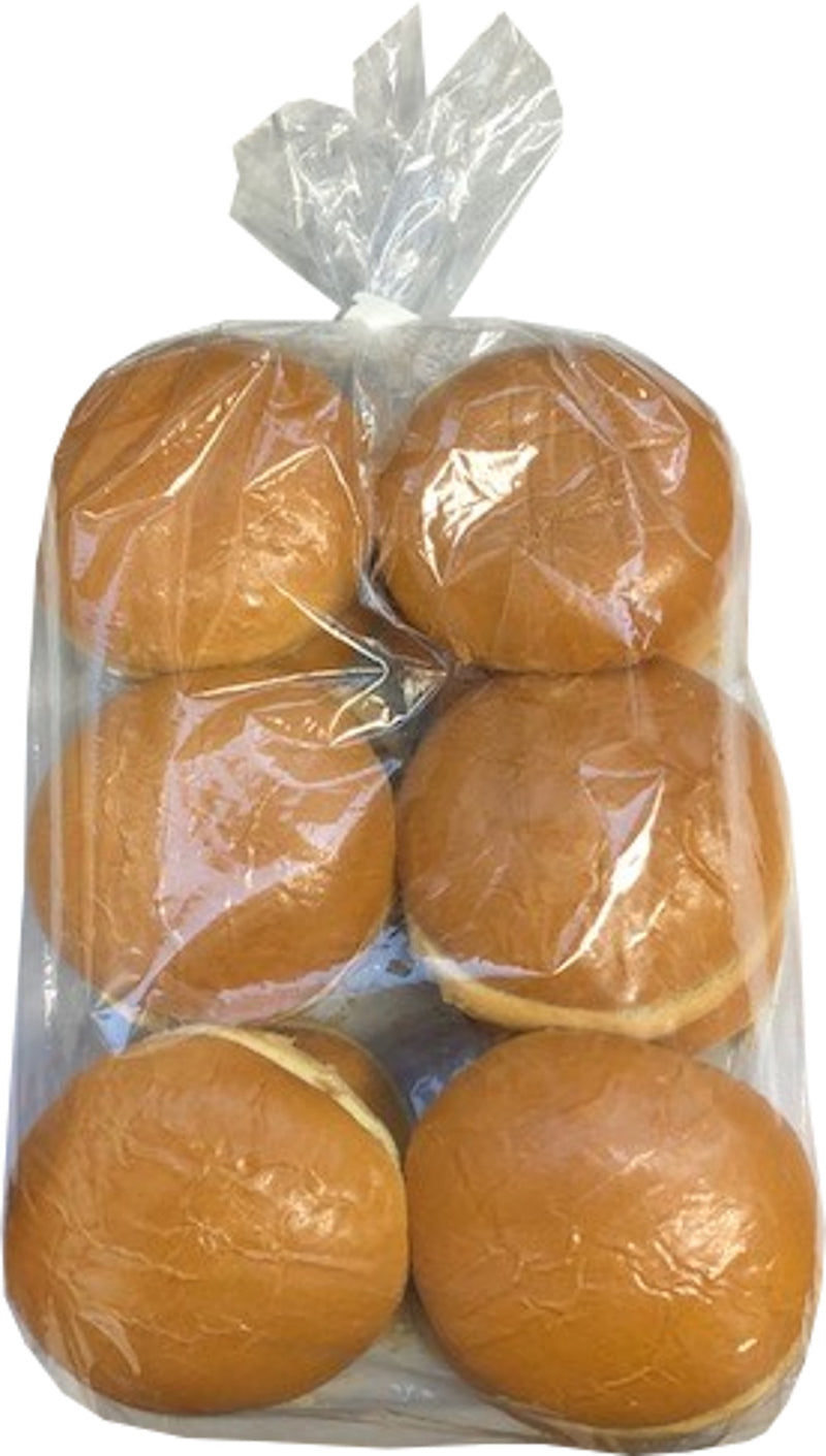 5" Brioche Hamburger Bun Packs 3.5 Ounce Size - 48 Per Case.