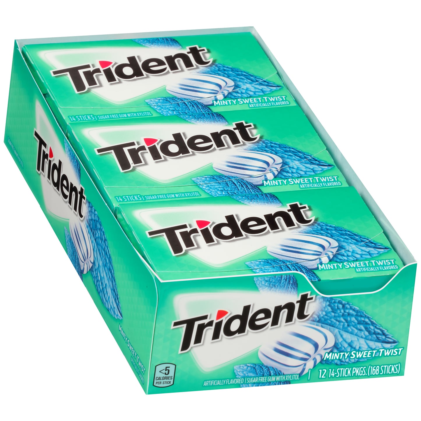 Trident Mintswt Twist 14 Count Packs - 144 Per Case.