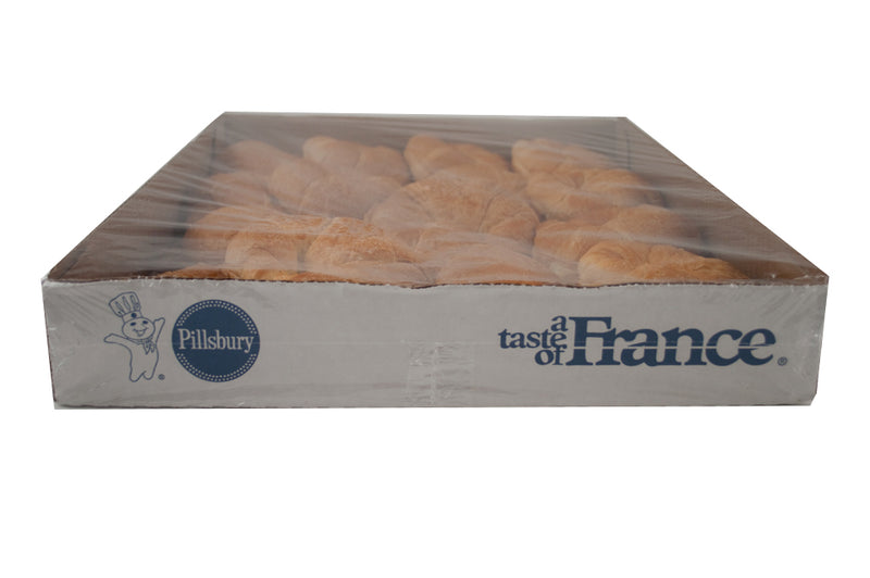 Pillsbury™ Baked Croissant Plain Curved Sliced 3 Ounce Size - 4 Per Case.