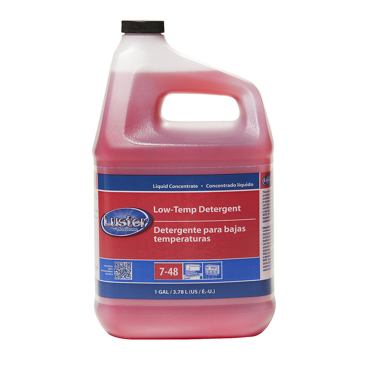 Luster Low Temp Detergent Concentrate Closedloop Gal 1 Gallon - 4 Per Case.
