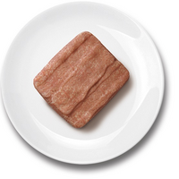 Cafe Puree Bacon Strip 3 Ounce Size - 24 Per Case.