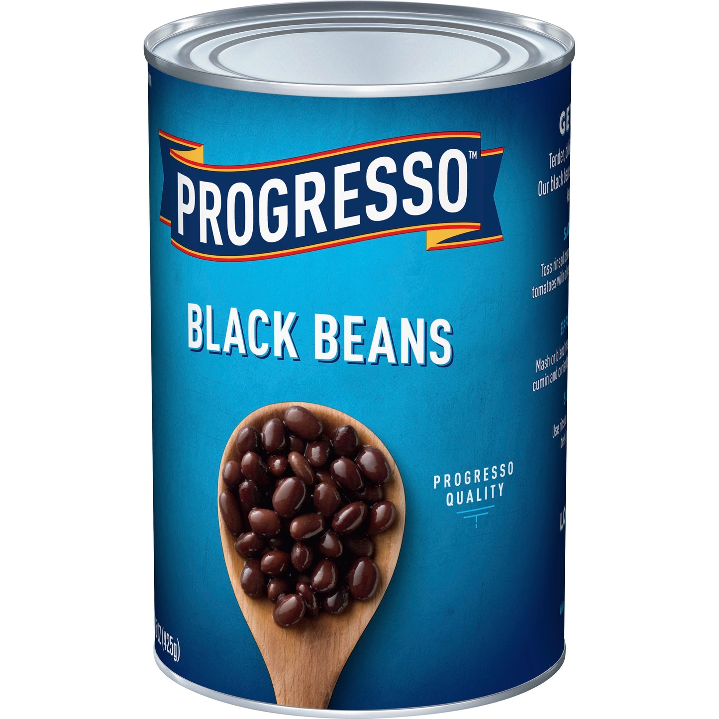 Progresso™ Canned Vegetables Black Beans 15 Ounce Size - 24 Per Case.