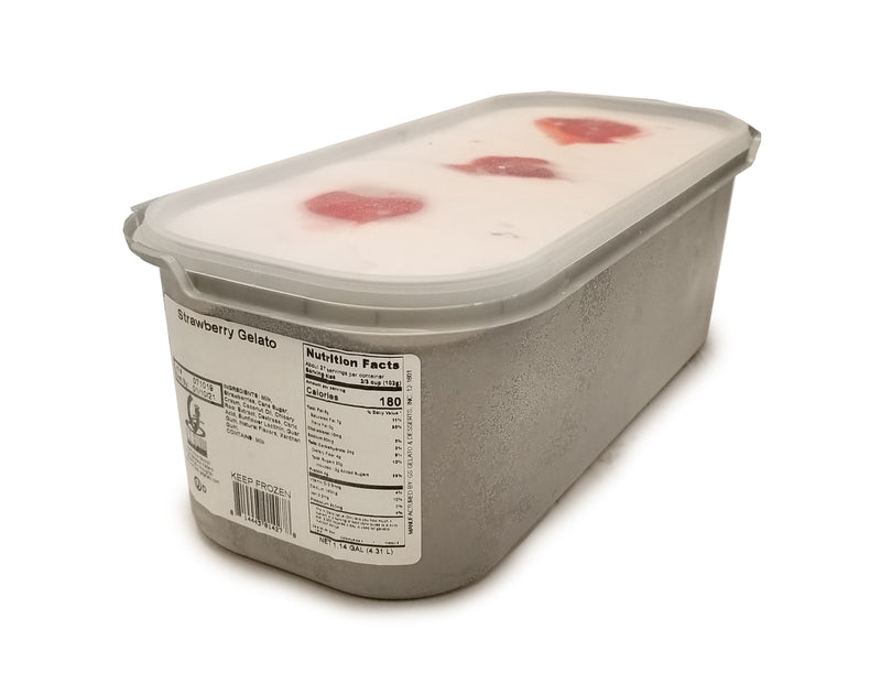 G Gelato Strawberry Gelato 5 Liter - 1 Per Case.