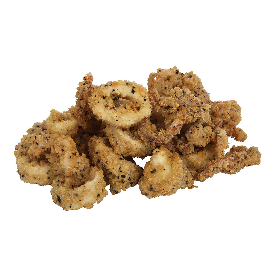 Retail Salt & Pepper Calamari 10 Ounce Size - 12 Per Case.