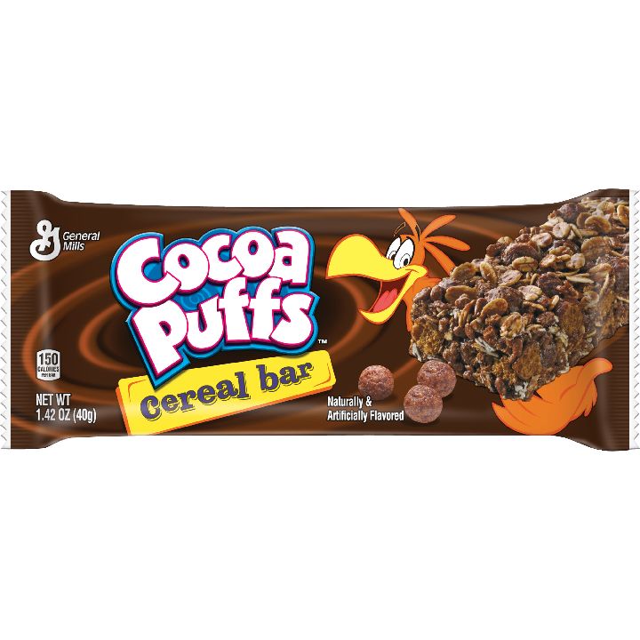 Cocoa Puffs™ Cereal Bar 1.42 Ounce Size - 96 Per Case.