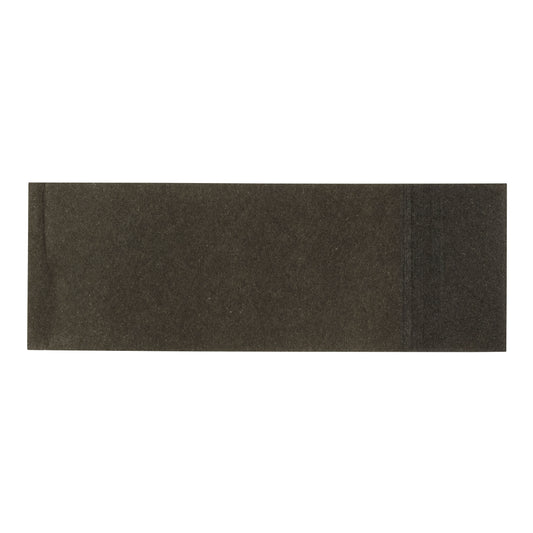 Band Napkin Flat Black Paper Shrinkwrapped 2500 Each - 4 Per Case.