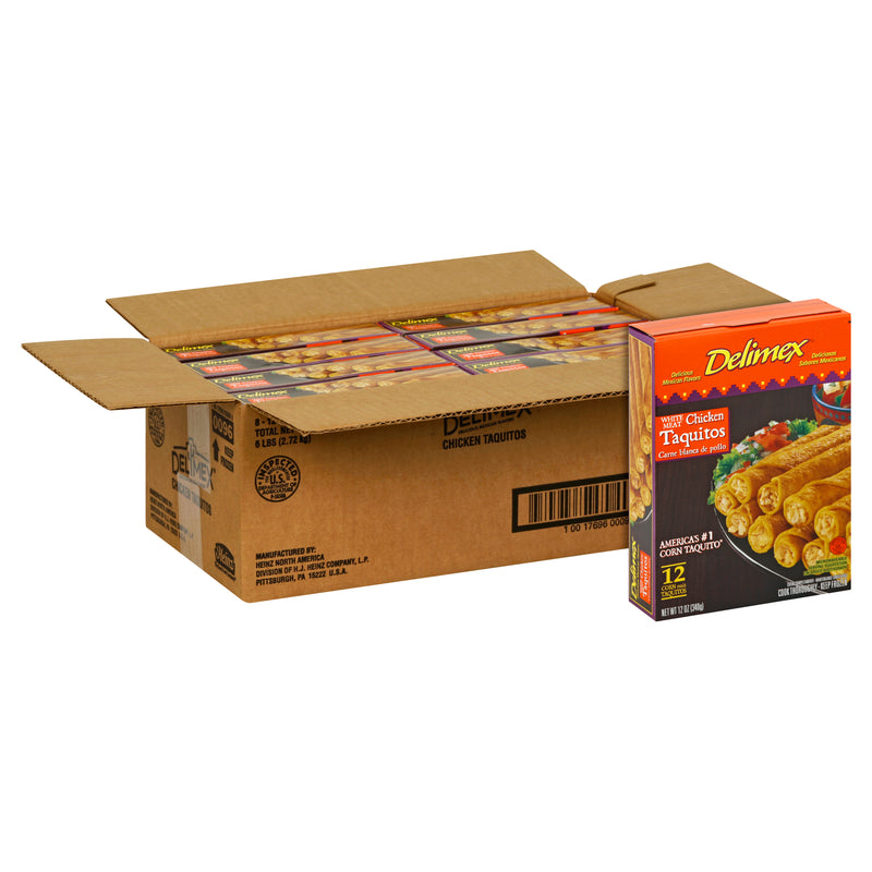 Delimex Frozen Pizza & Appetizers 12 Ounce Size - 8 Per Case.