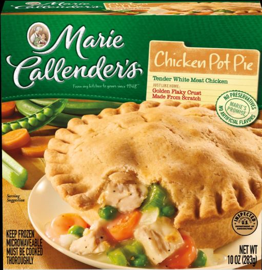 Marie Callender's Chicken Pot Pie 10 Ounce Size - 12 Per Case.