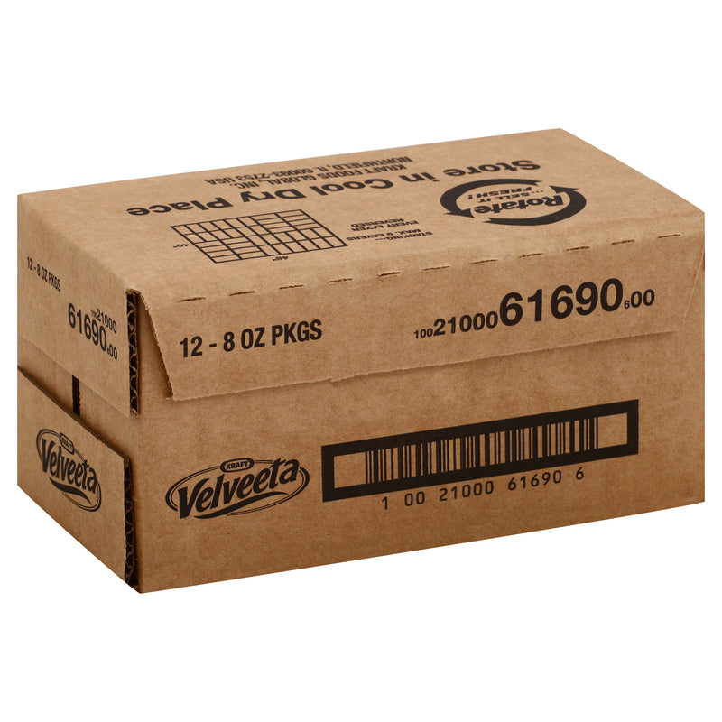 Velveeta Cheese, 8 Ounce Size - 12 Per Case.