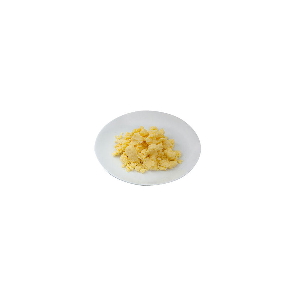 Cage Free Precooked Scrambled Eggs Medium Curd Frozen Bag 5 Pound Each - 4 Per Case.