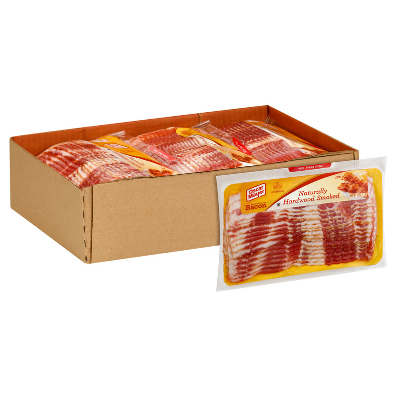 Oscar Mayer Back Window Sliced Bacon, 1 Pound Each - 12 Per Case.