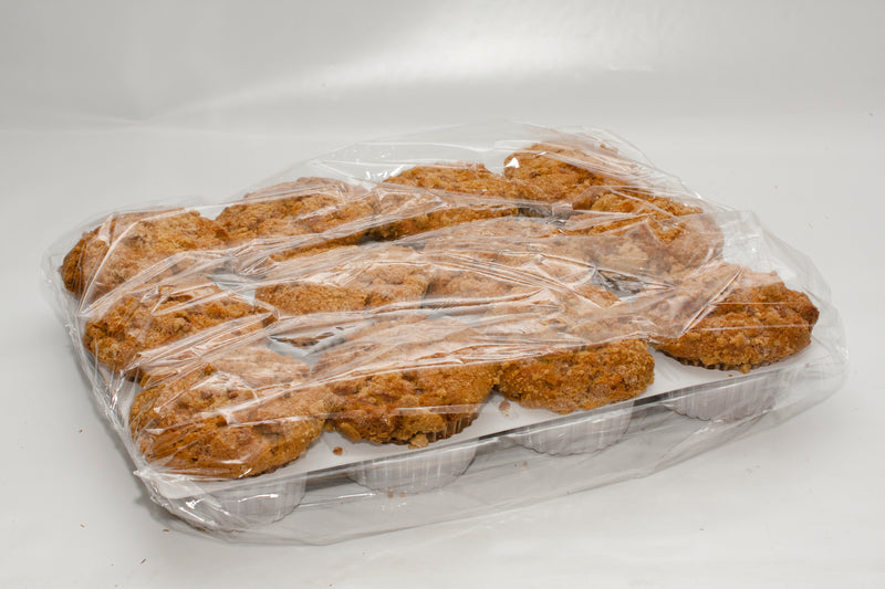 David's Muffin Cinnamon Chip Tray 6 Ounce Size - 1 Per Case.